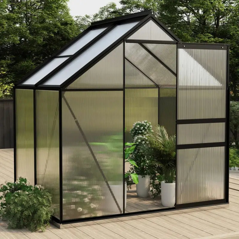 Ruime tuinkas met sterke profielen voor tuinbouw en bescherming - 190 x 130 x 202 cm / 1 - Tuinkassen