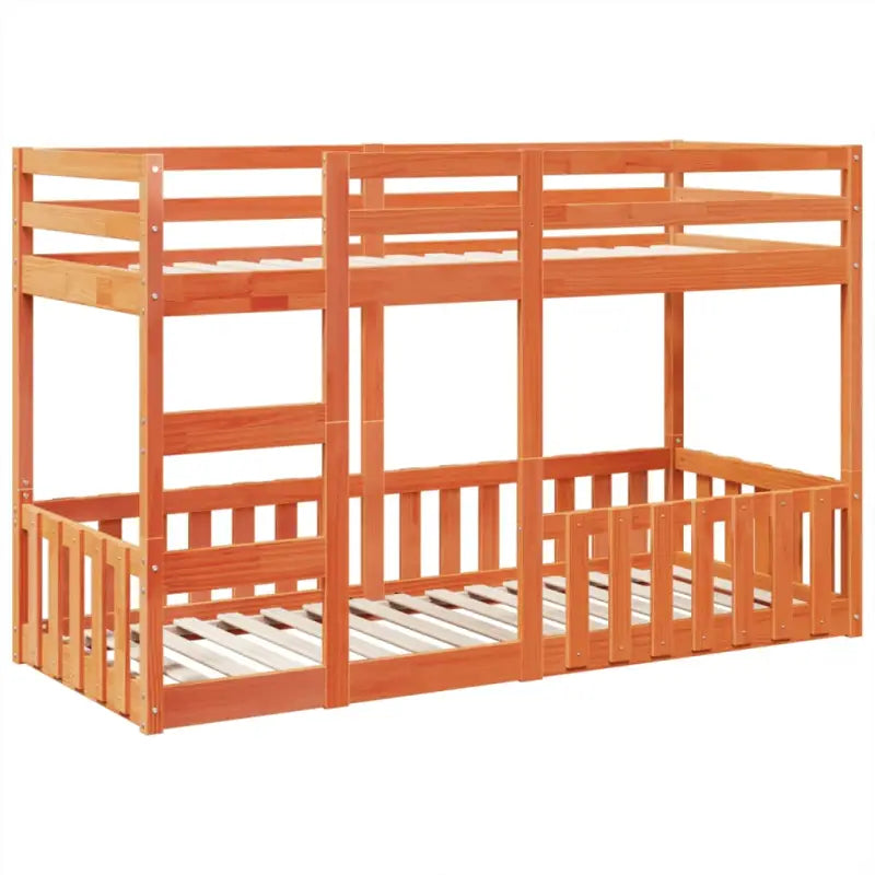 Ruimtebesparend stapelbedframe van massief grenenhout voor meerdere kinderen - Bedden & bedframes