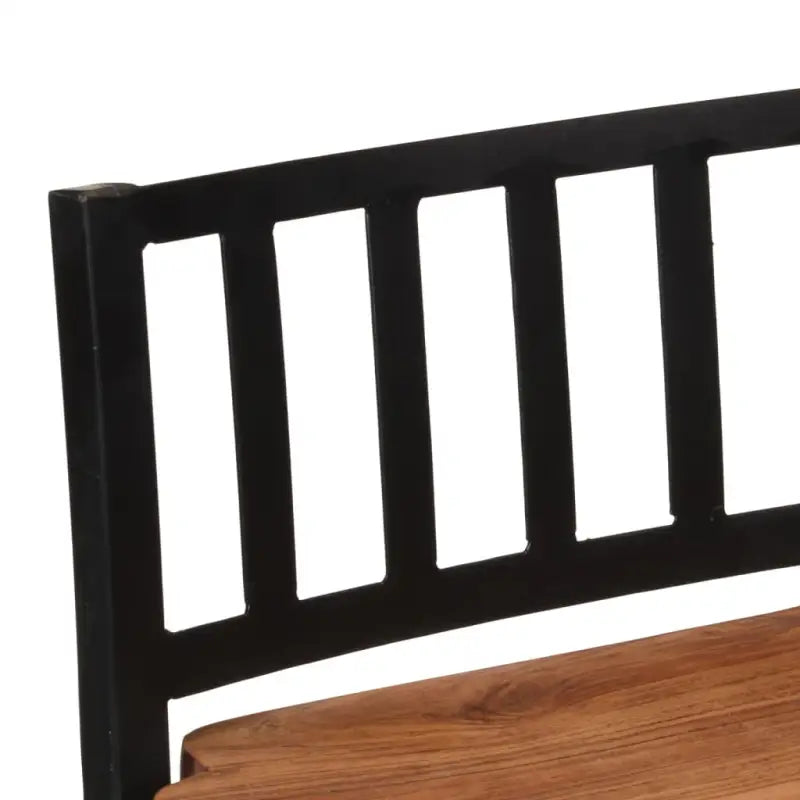 Rustieke barkrukken van massief acaciahout voor een natuurlijke uitstraling - Barkrukken