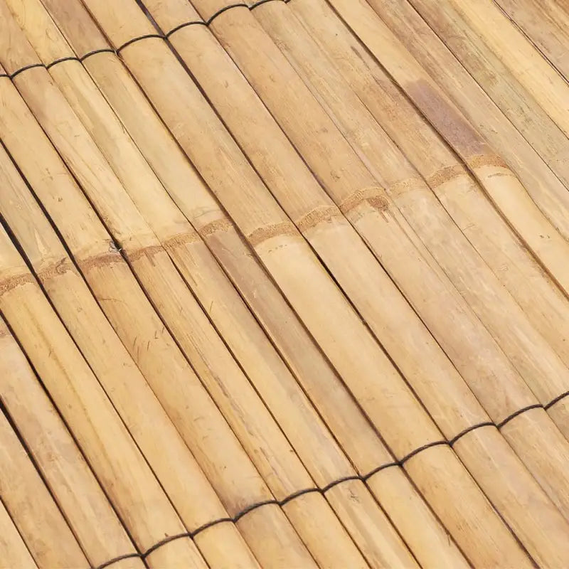 Rustieke stijl bedframe met etnische uitstraling en duurzame bamboe - Bedden & bedframes