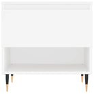 Salontafel met bewerkt hout en metalen poten voor stijlvolle woonruimte - Salontafels