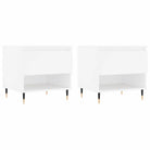 Salontafel met bewerkt hout en metalen poten voor stijlvolle woonruimte - Salontafels