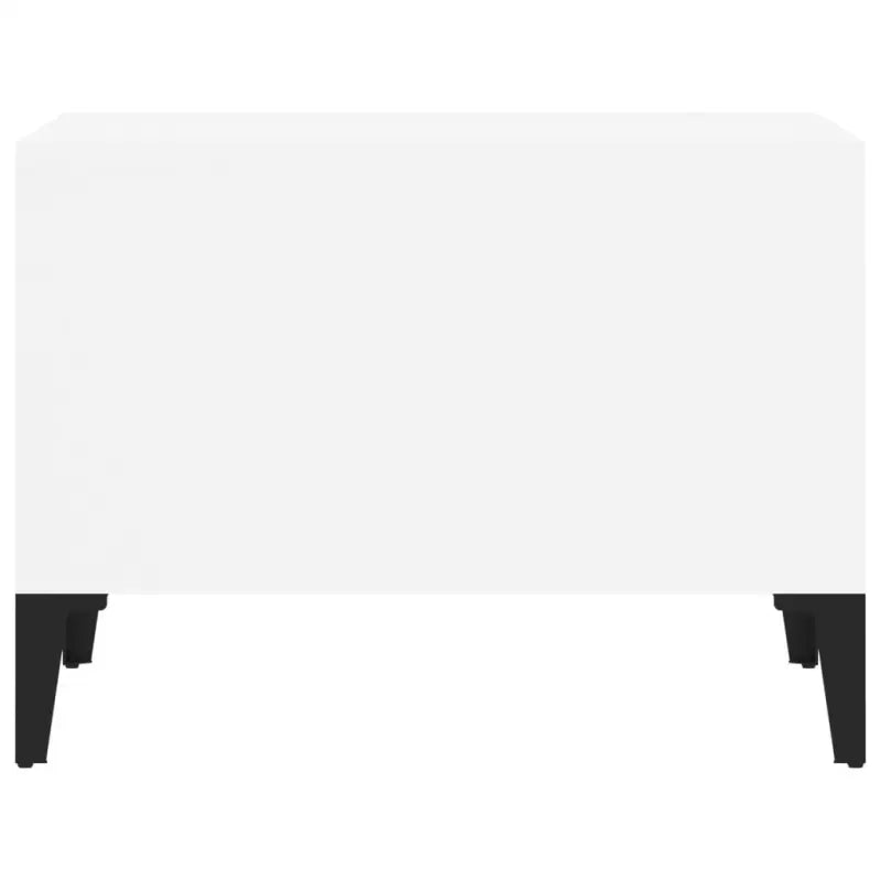 Salontafel met bewerkt hout voor industriële charme en opbergruimte - Salontafels