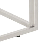 Salontafel met massief bielshout en roestvrij staal voor elegantie - Salontafels