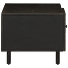 Salontafel met massief mangohout en ijzeren poten voor elegance - Salontafels