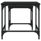 Salontafels met bewerkt hout en metalen frame voor kleine ruimtes - Salontafels