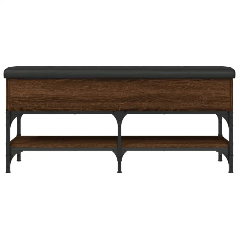 Schoenenbank van bewerkt hout voor overzichtelijke opbergruimte - Opberg- & halbankjes