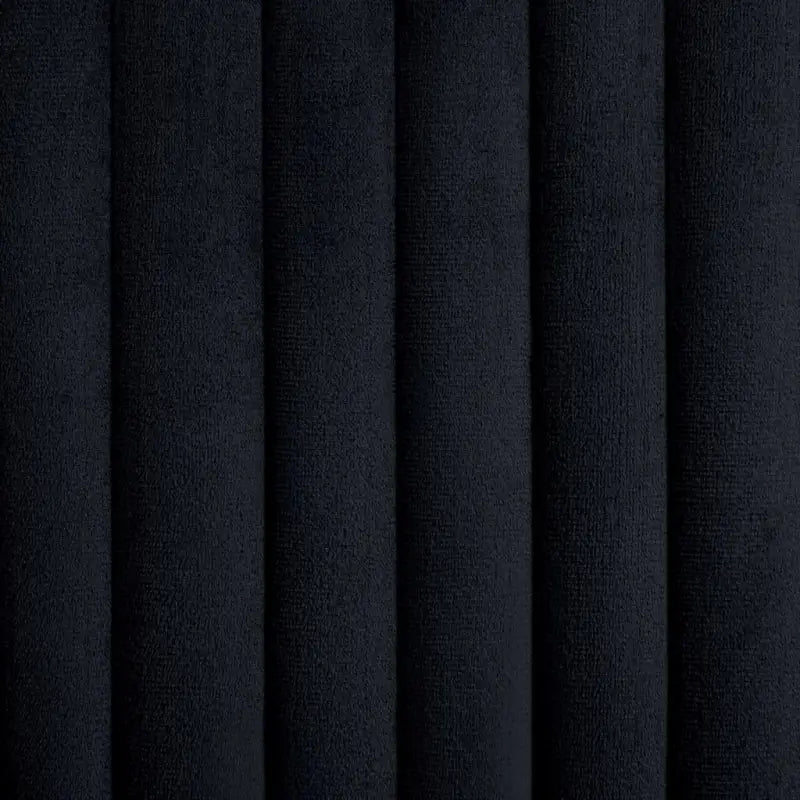 Set van 2 eetkamerstoelen met gepoedercoat stalen poten en fluweel - Eetkamerstoelen