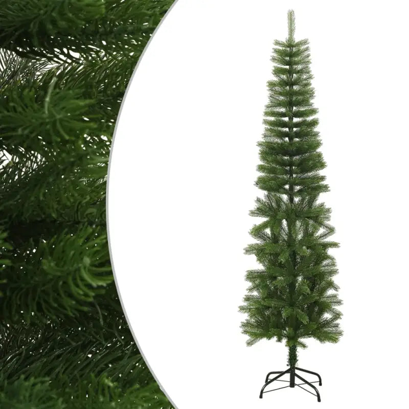 Smalle Kerstboom voor een sfeervolle feestdecoratie - 210 x 56 cm / 1 - Kerstbomen