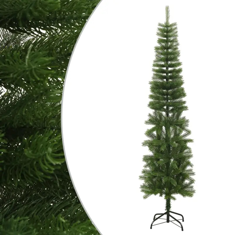 Smalle Kerstboom voor een sfeervolle feestdecoratie - 240 x 63 cm / 1 - Kerstbomen