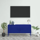Stabiel en praktisch Tv-meubel met eenvoudig design - Marineblauw / 1 - Tv-meubels