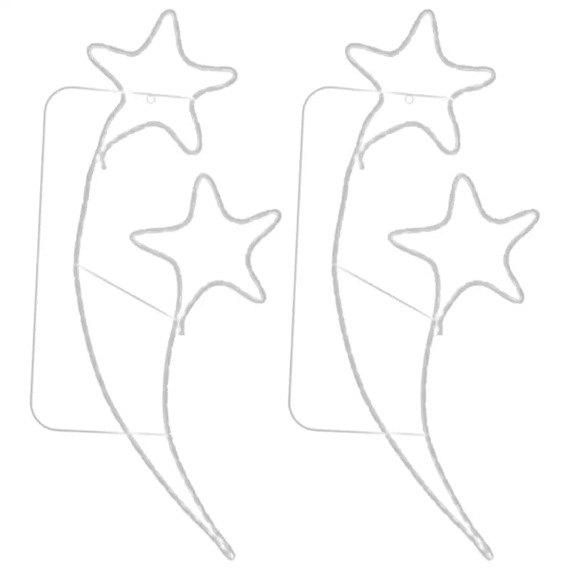 Stervormige Kerstverlichting voor een gezellige feestelijke sfeer - 2 / 1 - Kerstverlichting
