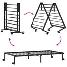 Stevig bedframe met extra opbergruimte en tijdloos design - Bedden & bedframes