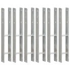 Stevige constructie grondankerset met voorgeboorde gaten voor buitengebruik - 8 x 6 x 60 cm / 6 - Grondankers