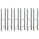 Stevige constructie grondankerset met voorgeboorde gaten voor buitengebruik - 12 x 6 x 60 cm / 6 - Grondankers