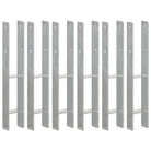 Stevige constructie grondankerset met voorgeboorde gaten voor buitengebruik - 9 x 6 x 60 cm / 6 - Grondankers