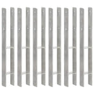 Stevige constructie grondankerset met voorgeboorde gaten voor buitengebruik - 7 x 6 x 60 cm / 6 - Grondankers