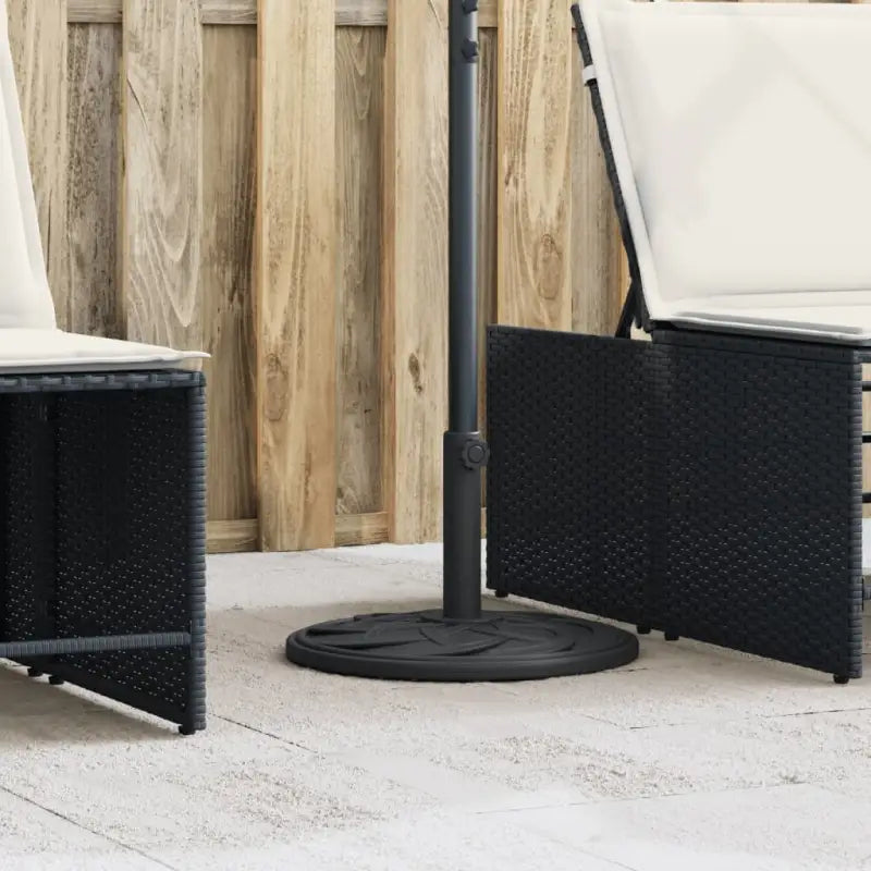 Stevige parasolvoet met betonnen vulling voor stabiliteit - 1 / 12 kg - Parasolvoeten