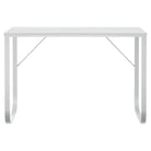 Stijlvol computerbureau van gepoedercoat metaal met groot werkvlak - Bureaus