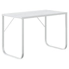 Stijlvol computerbureau van gepoedercoat metaal met groot werkvlak - Bureaus