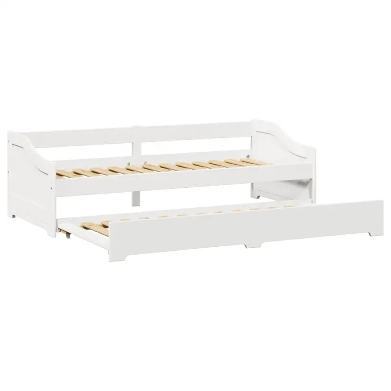 Stijlvol daybed van massief grenenhout met opbergruimte - Bedden & bedframes