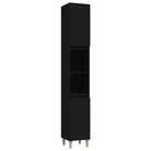 Stijlvolle badmeubelset met massief eucalyptushout en grote opbergruimte - Badkamermeubelsets