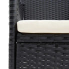 Stijlvolle en duurzame tuinset met weerbestendige rattan stoelen - Tuinsets