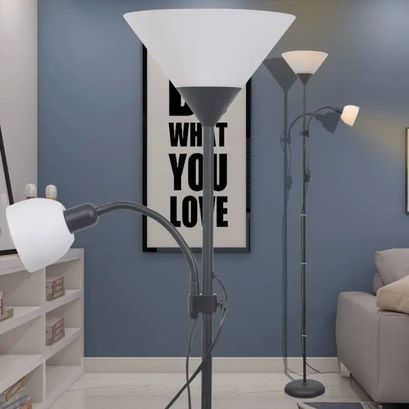 Stijlvolle moderne staande lamp voor een elegante verlichting - Zwart / 1 / 2 - Lampen