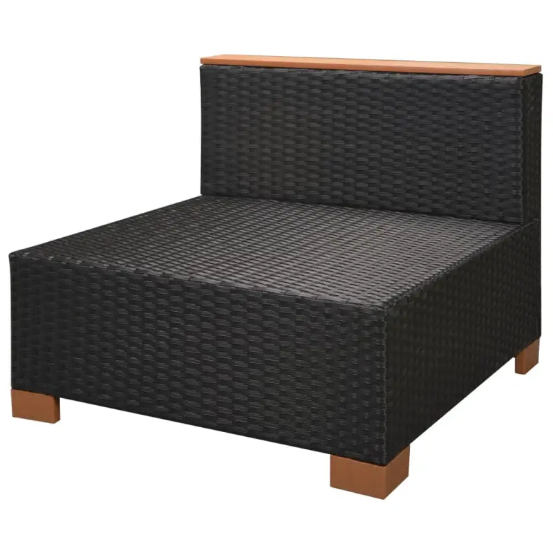 Stijlvolle tuinset met makkelijk schoon PE rattan en gepoedercoat stalen frame - Tuinsets