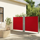 Stijlvolle zijluifel voor privacy en bescherming op je terras - Rood / 140 x 1200 cm / 1 - Parasols en zonneschermen