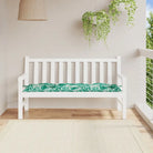 Stoelkussens met frisse uitstraling en duurzame oxford stof - Bladontwerp / 150 x 50 x 7 cm / 1 - Stoelkussens