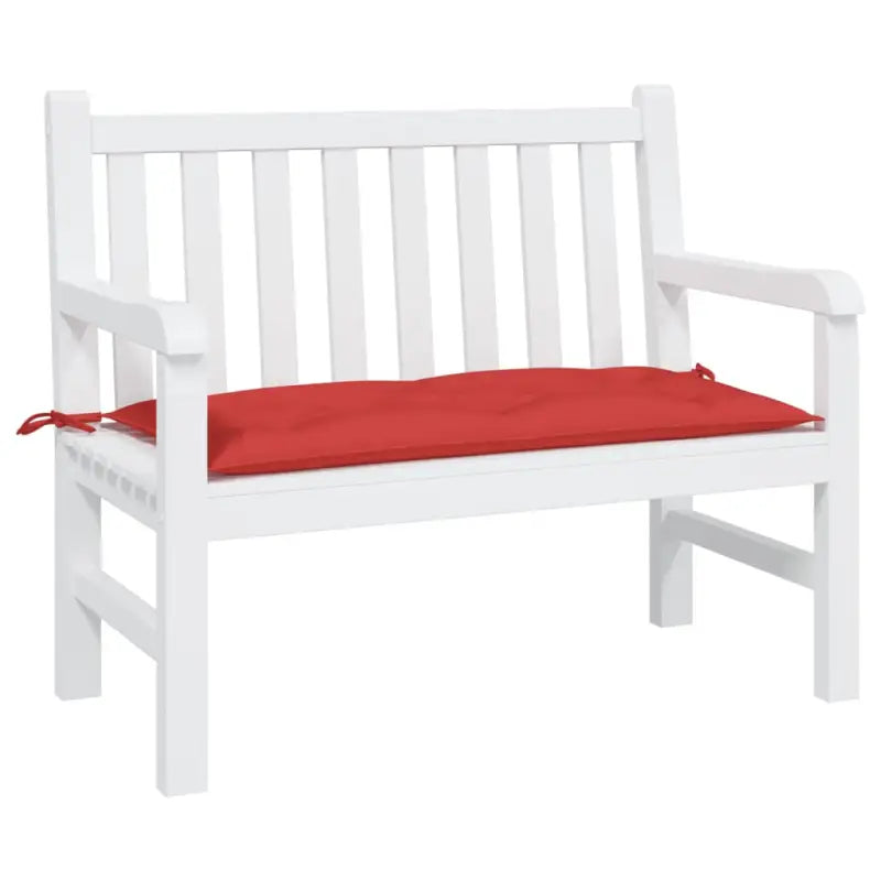 Stoelkussens met frisse uitstraling en duurzame oxford stof - Rood / 100 x 50 x 7 cm / 1 - Stoelkussens