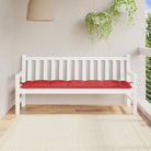 Stoelkussens met frisse uitstraling en duurzame oxford stof - Rood / 180 x 50 x 7 cm / 1 - Stoelkussens