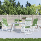 Stoelkussens met hoge rug van oxford stof voor frisse uitstraling - Bladontwerp / 4 - Stoelkussens