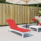 Stoelkussens met oxford stof voor een frisse uitstraling in je buitenruimte - Rood / 1 - Stoelkussens