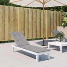 Stoelkussens met oxford stof voor een frisse uitstraling in je buitenruimte - Grijs / 1 - Stoelkussens