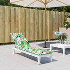 Stoelkussens met oxford stof voor een frisse uitstraling in je buitenruimte - Groen en roze / 1 - Stoelkussens