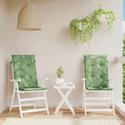 Stoelkussens voor een frisse uitstraling en behouden oorspronkelijke vorm - Bladontwerp / 120 x 50 x 3 cm / 2