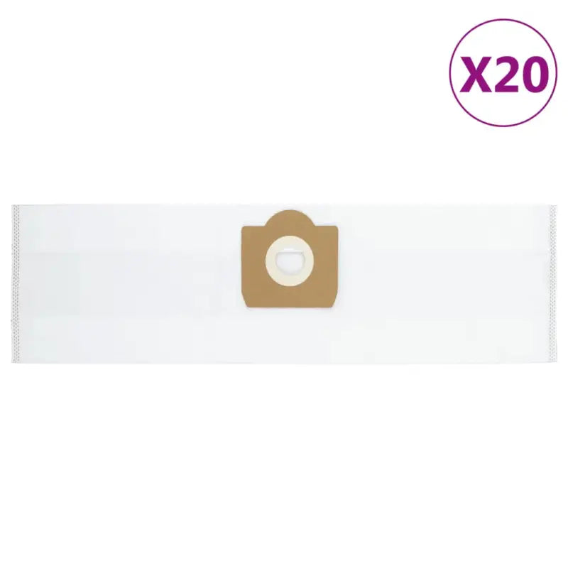 Stofzuigerzakken van vliesstof voor een schone en gezonde leefomgeving - rowenta/karcher bully/soteco - Accessoires