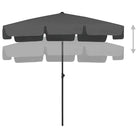 Strandparasol met UV-bescherming en stevig supportdoek - Parasols en zonneschermen