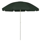 Strandparasol met UV-bescherming en stevige baleinen - Groen / 240 cm / 1 - Parasols en zonneschermen