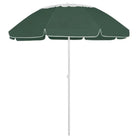 Strandparasol met UV-bescherming en stevige baleinen - Parasols en zonneschermen