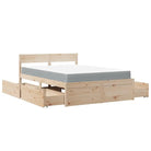 Tijdloos bedframe van massief grenenhout voor je slaapkamer - Bedden & bedframes