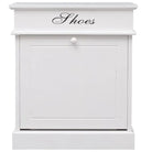 Tijdloze schoenenkast voor je slaapkamer of gang - Wit / 1 - Schoenenrekken