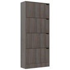 Tijdloze schoenenrek van bewerkt hout voor een georganiseerd interieur - Schoenenrekken