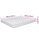 Traagschuim matras voor een comfortabele slaapervaring van 17 cmdik - 160 x 200 cm / 1 - Matrassen
