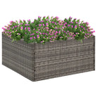 Transparante nylon zak voor plantenbakken en bloempotten ideaal voor bloemen - Grijs / 80 x 80 x 40 cm / 1