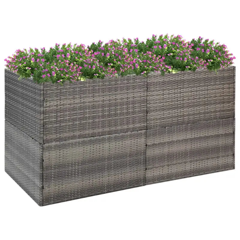 Transparante nylon zak voor plantenbakken en bloempotten ideaal voor bloemen - Grijs / 157 x 80 x 80 cm / 1