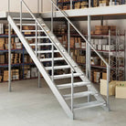 Trapmatten voor antislip trappen van gegalvaniseerd staal - Trapmatten