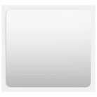 Trendy badkamermeubelset met bewerkt hout en wit materiaal - Badkamermeubelsets